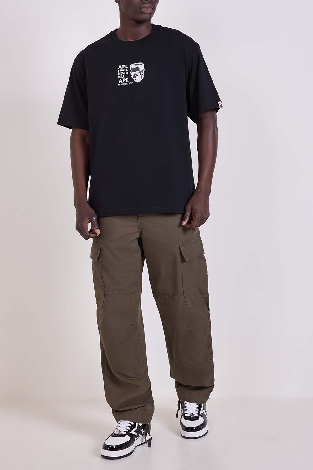 חולצת טי בגזרה משוחררת